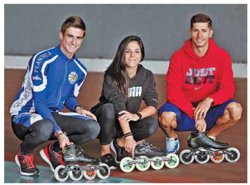 Velocidad - Reportaje de Diario de Navarra con los mundialistas